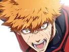 rensuke kunigami blue lock manga anime foot attaquant roux yeux auburn heros