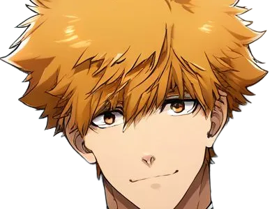 Sticker rensuke kunigami blue lock manga anime foot attaquant roux yeux auburn heros par Dark-63