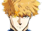 rensuke kunigami blue lock manga anime foot attaquant roux yeux auburn heros