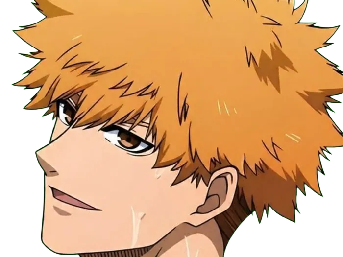 Sticker rensuke kunigami blue lock manga anime foot attaquant roux yeux auburn heros par Dark-63