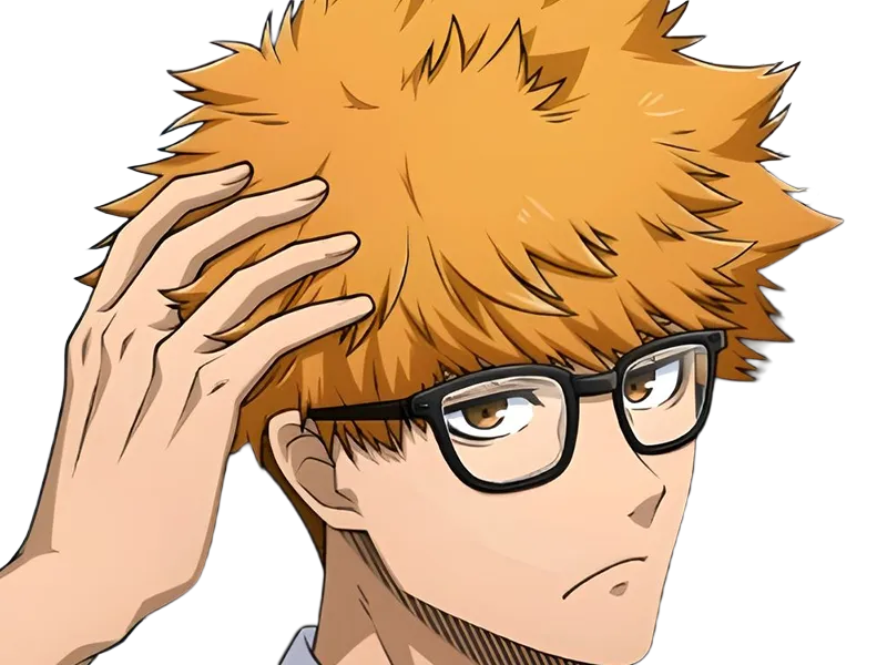 Sticker rensuke kunigami blue lock manga anime foot attaquant roux yeux auburn heros par Dark-63