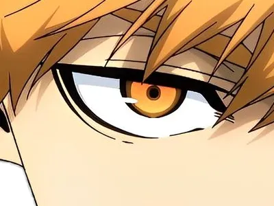 Sticker rensuke kunigami blue lock manga anime foot attaquant roux yeux auburn heros par Dark-63