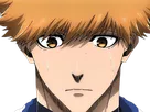 rensuke kunigami blue lock manga anime foot attaquant roux yeux auburn heros