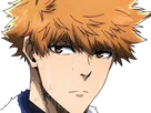 rensuke kunigami blue lock manga anime foot attaquant roux yeux auburn heros
