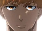rensuke kunigami blue lock manga anime foot attaquant roux yeux auburn heros