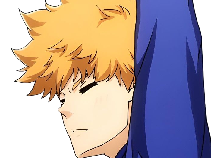 Sticker rensuke kunigami blue lock manga anime foot attaquant roux yeux auburn heros par Dark-63
