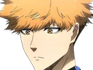 rensuke kunigami blue lock manga anime foot attaquant roux yeux auburn heros