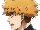 rensuke kunigami blue lock manga anime foot attaquant roux yeux auburn heros