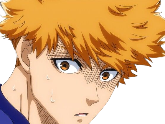 Sticker rensuke kunigami blue lock manga anime foot attaquant roux yeux auburn heros par Dark-63