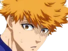 rensuke kunigami blue lock manga anime foot attaquant roux yeux auburn heros