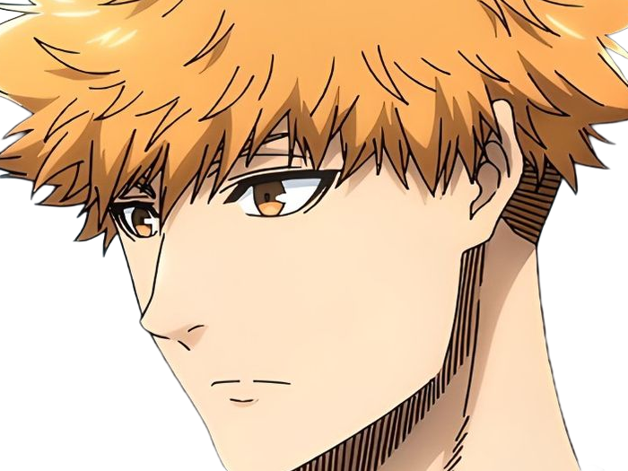 Sticker rensuke kunigami blue lock manga anime foot attaquant roux yeux auburn heros par Dark-63