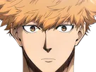 rensuke kunigami blue lock manga anime foot attaquant roux yeux auburn heros
