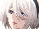 2b nier automata cheveux blanc yeux bleu opale de brienne fic bloop