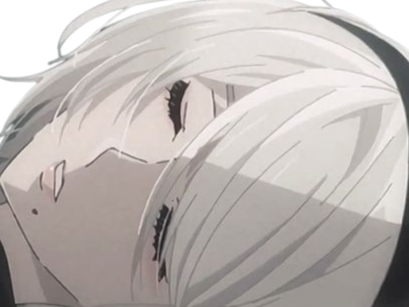 Sticker 2b nier automata cheveux blanc yeux bleu opale de brienne fic bloop par Bl0op
