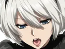 2b nier automata cheveux blanc yeux bleu opale de brienne fic bloop