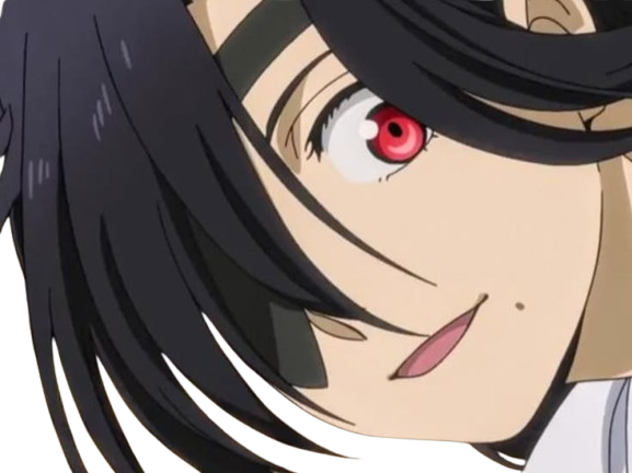 Sticker asa yomi no tsugai daemons of the shadow realm anime ado cache oeil fille par Brad