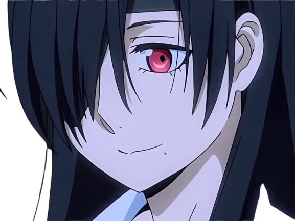 Sticker asa yomi no tsugai daemons of the shadow realm anime ado cache oeil fille par Brad