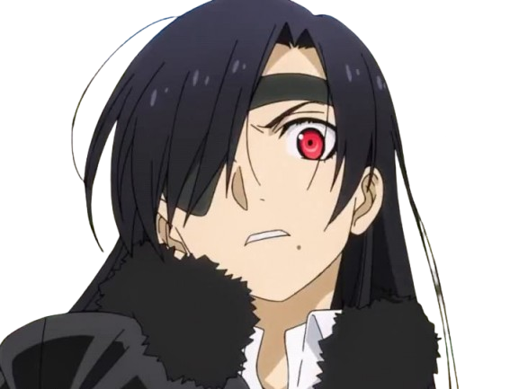 Sticker asa yomi no tsugai daemons of the shadow realm anime ado cache oeil fille par Brad