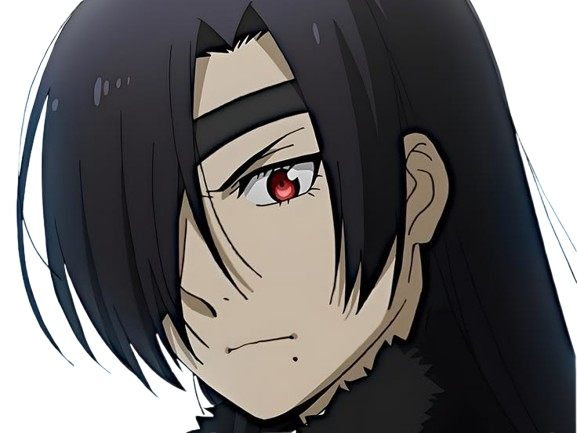 Sticker asa yomi no tsugai daemons of the shadow realm anime ado cache oeil fille par Brad