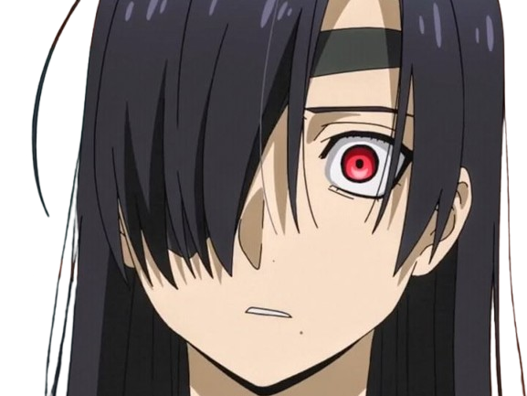 Sticker asa yomi no tsugai daemons of the shadow realm anime ado cache oeil fille par Brad