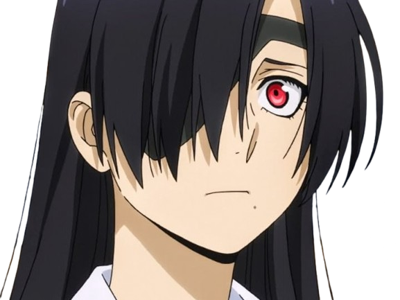 Sticker asa yomi no tsugai daemons of the shadow realm anime ado cache oeil fille par Brad