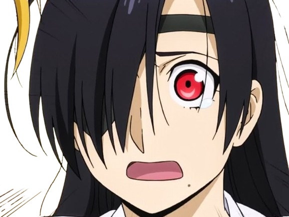Sticker asa yomi no tsugai daemons of the shadow realm anime ado cache oeil fille par Brad