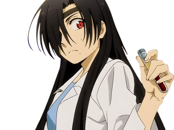 Sticker asa yomi no tsugai daemons of the shadow realm anime ado cache oeil fille par Brad