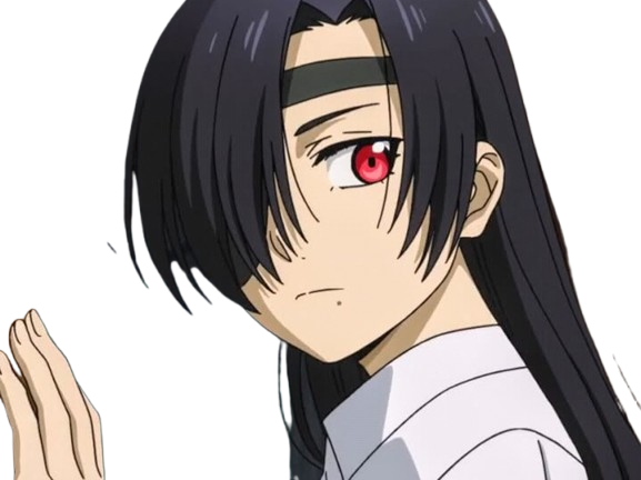 Sticker asa yomi no tsugai daemons of the shadow realm anime ado cache oeil fille par Brad