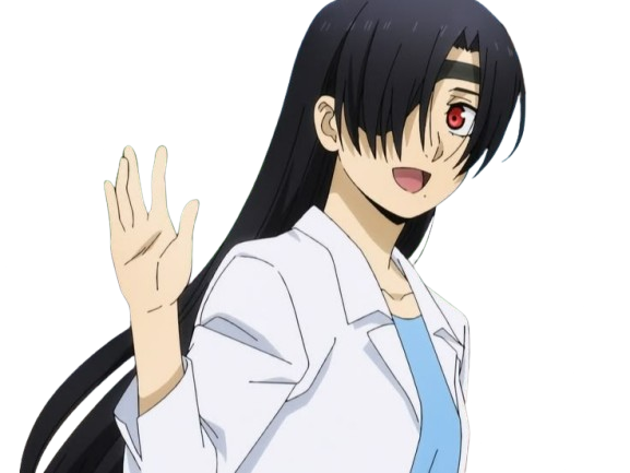 Sticker asa yomi no tsugai daemons of the shadow realm anime ado cache oeil fille par Brad