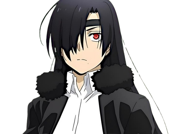 Sticker asa yomi no tsugai daemons of the shadow realm anime ado cache oeil fille par Brad