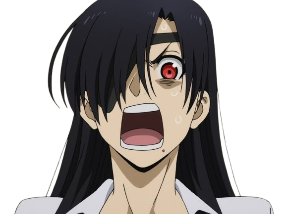 Sticker asa yomi no tsugai daemons of the shadow realm anime ado cache oeil fille par Brad
