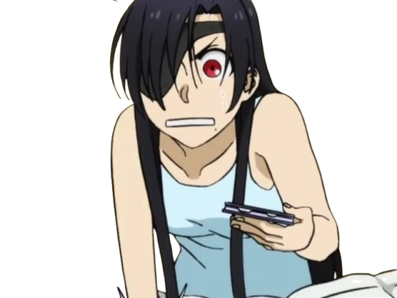 Sticker asa yomi no tsugai daemons of the shadow realm anime ado cache oeil fille par Brad