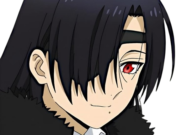 Sticker asa yomi no tsugai daemons of the shadow realm anime ado cache oeil fille par Brad