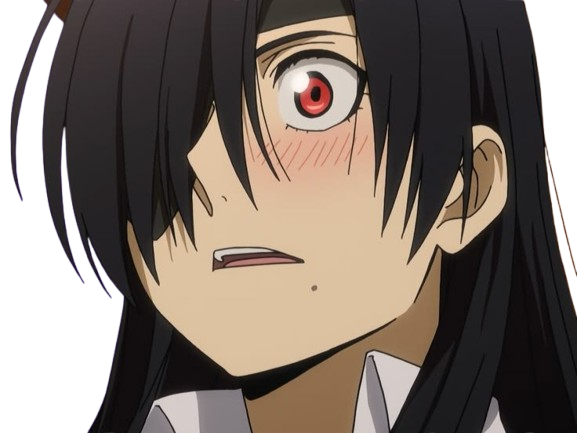 Sticker asa yomi no tsugai daemons of the shadow realm anime ado cache oeil fille par Brad
