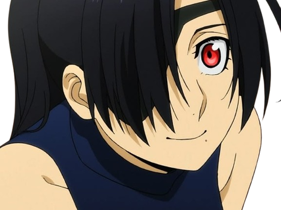 Sticker asa yomi no tsugai daemons of the shadow realm anime ado cache oeil fille par Brad