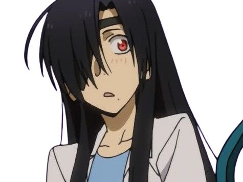 Sticker asa yomi no tsugai daemons of the shadow realm anime ado cache oeil fille par Brad