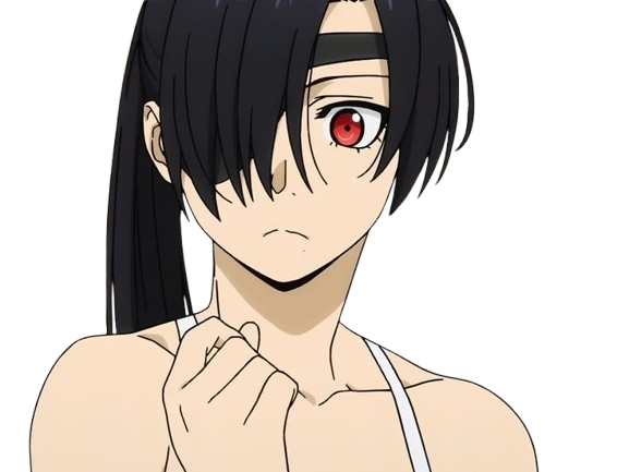 Sticker asa yomi no tsugai daemons of the shadow realm anime ado cache oeil fille par Brad
