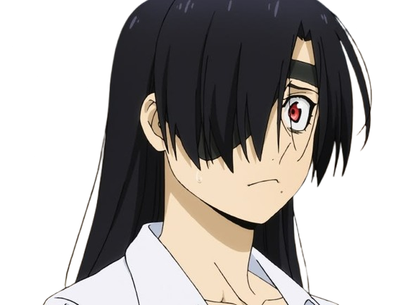 Sticker asa yomi no tsugai daemons of the shadow realm anime ado cache oeil fille par Brad