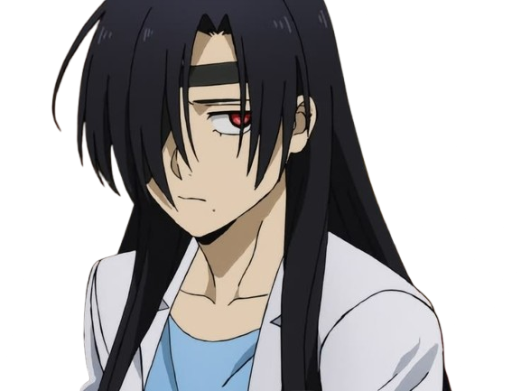 Sticker asa yomi no tsugai daemons of the shadow realm anime ado cache oeil fille par Brad