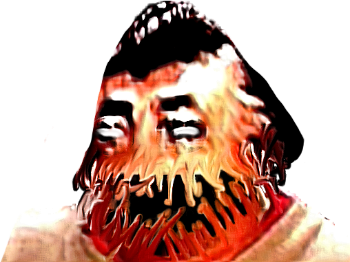 Sticker immondice laid creepy cauchemar issou aya gange abomination risitas difforme par Immondice-Creator