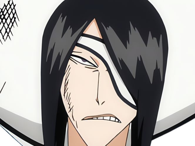 Sticker nnoitra gilga bleach cheveux noir masque trou arrancar fic bloop par Bl0op
