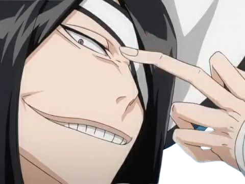 Sticker nnoitra gilga bleach cheveux noir masque trou arrancar fic bloop par Bl0op