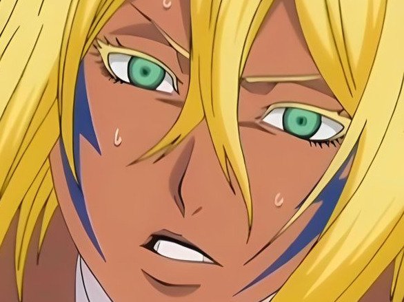 Sticker tier hallibel bleach blonde yeux verts peau mate arrancar fic bloop par Bl0op