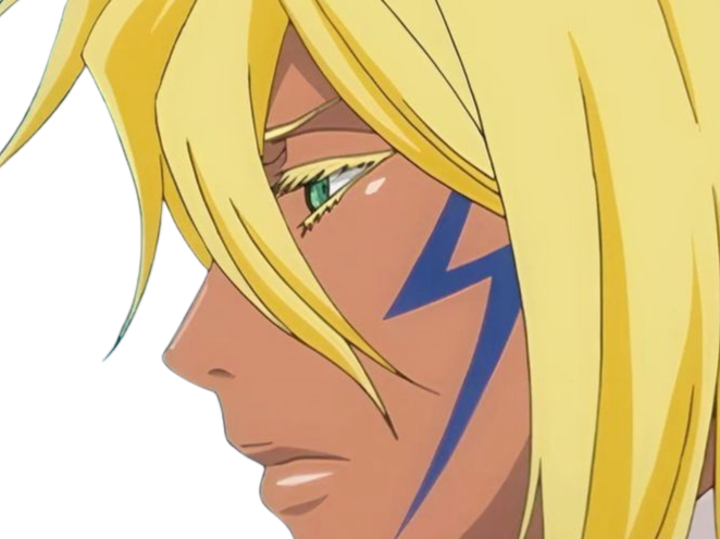 Sticker tier hallibel bleach blonde yeux verts peau mate arrancar fic bloop par Bl0op
