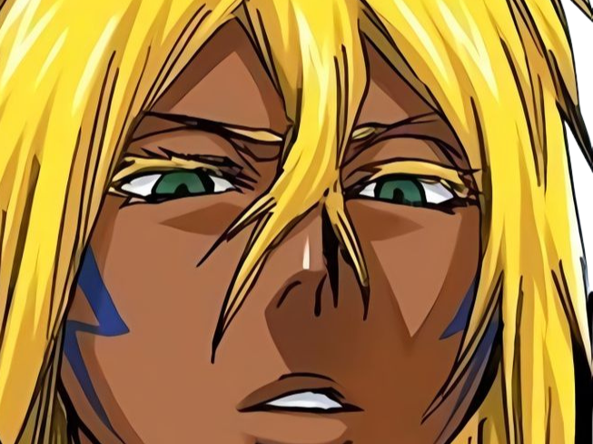 Sticker tier hallibel bleach blonde yeux verts peau mate arrancar fic bloop par Bl0op