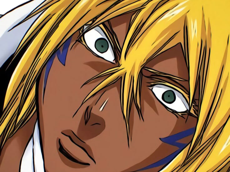 Sticker tier hallibel bleach blonde yeux verts peau mate arrancar fic bloop par Bl0op