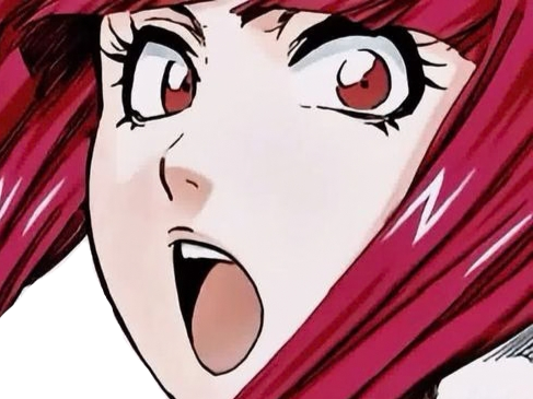 Sticker riruka dokugamine bleach cheveux yeux rouge bonnet couettes frange fullbring fic bloop par Bl0op