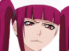 riruka dokugamine bleach cheveux yeux rouge bonnet couettes frange fullbring fic bloop