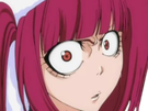 riruka dokugamine bleach cheveux yeux rouge bonnet couettes frange fullbring fic bloop