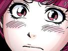 riruka dokugamine bleach cheveux yeux rouge bonnet couettes frange fullbring fic bloop